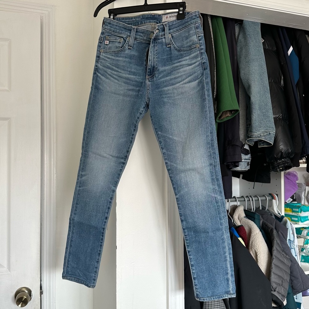 AG Denim Jeans - Farrah Skinny Ankle 25R (Hemmed)